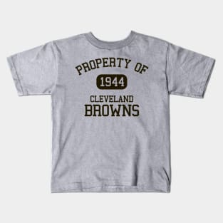 Property of Cleveland Browns Kids T-Shirt